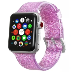 Silicone watch strap