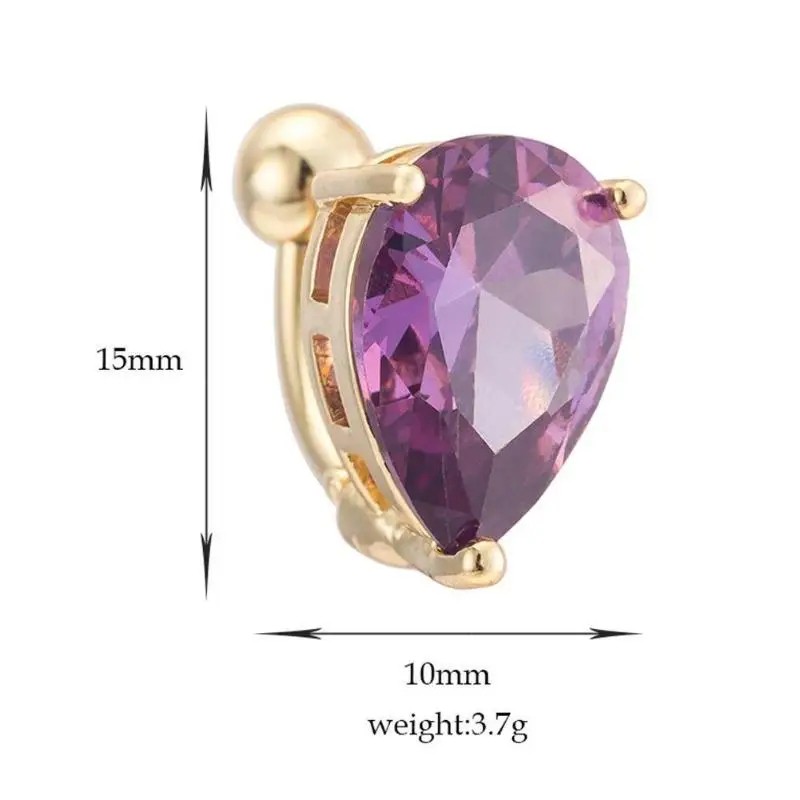 Fake Piercing Attractive Navel Belly Button Rings