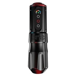 FK Irons One Tattoo Machine with Drop in Battery — 3.0mm Stroke — Charcoal