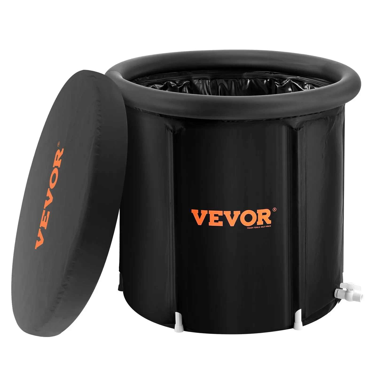 Vevor Ice Bath Tub For Athlete Cold Water Therapy Plunge Tub Inflatable Bathtub