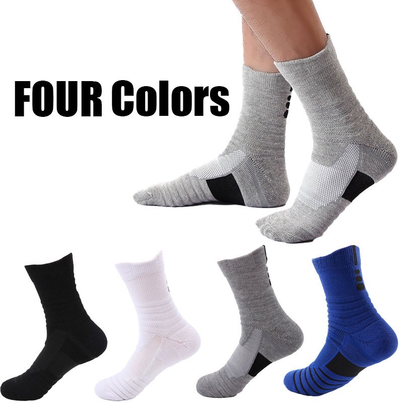 White Crew Socks