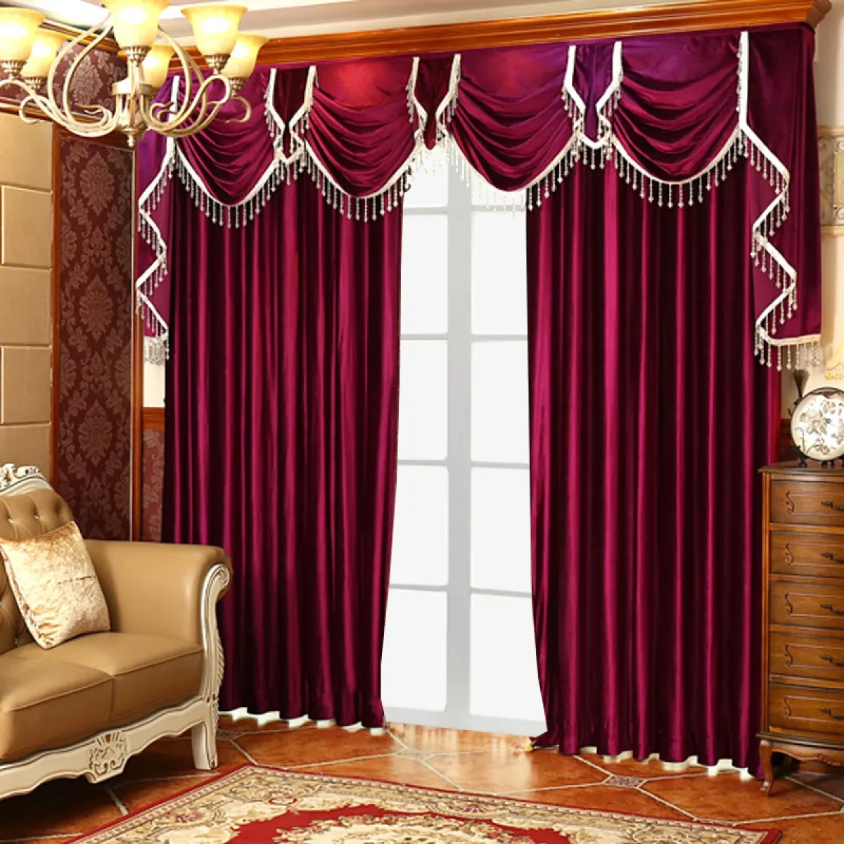 Red Curtains