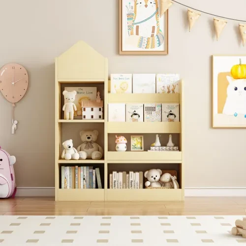 Wooden Bookshelf