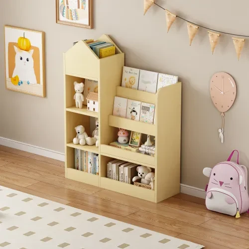 Wooden Bookshelf
