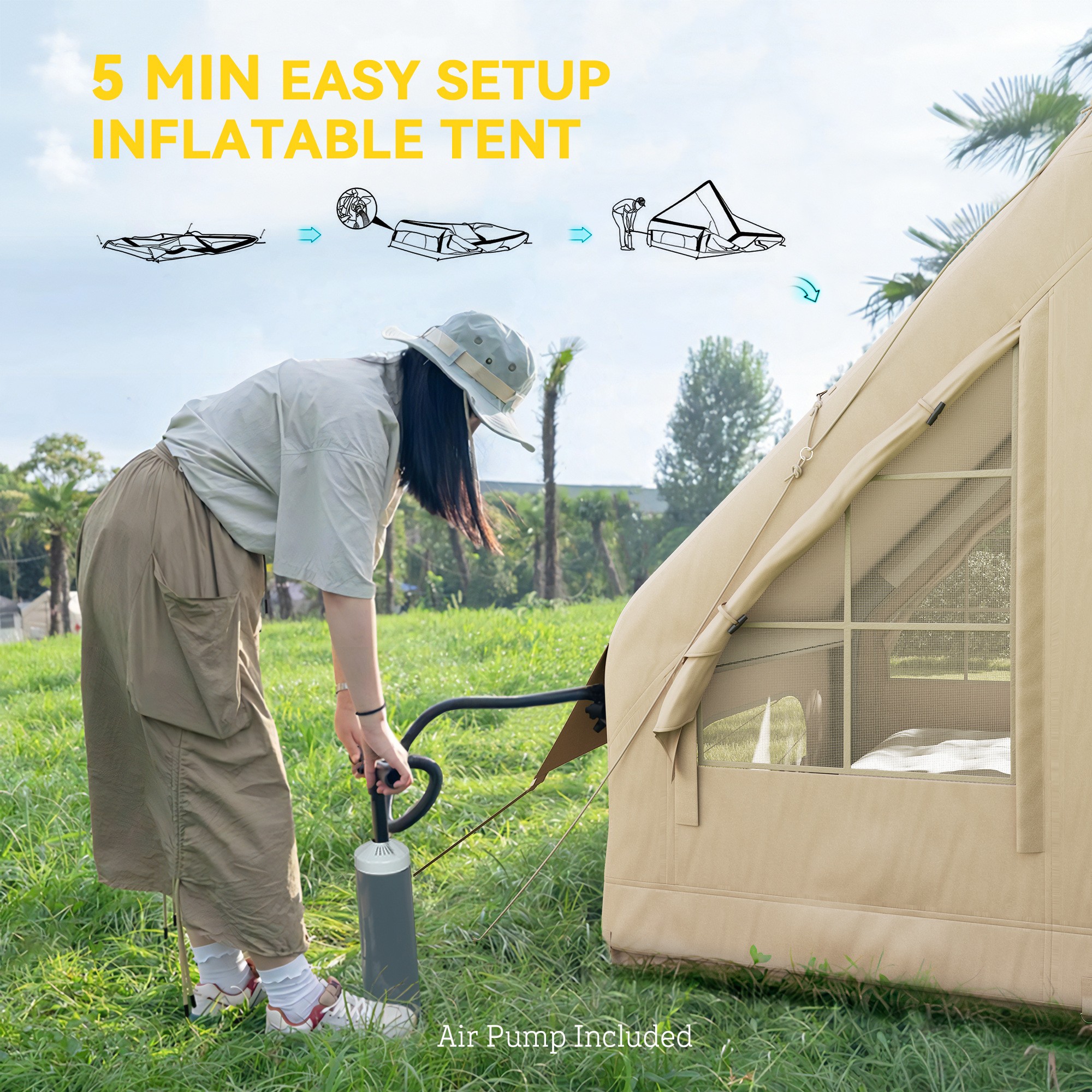 Blow Up Tent