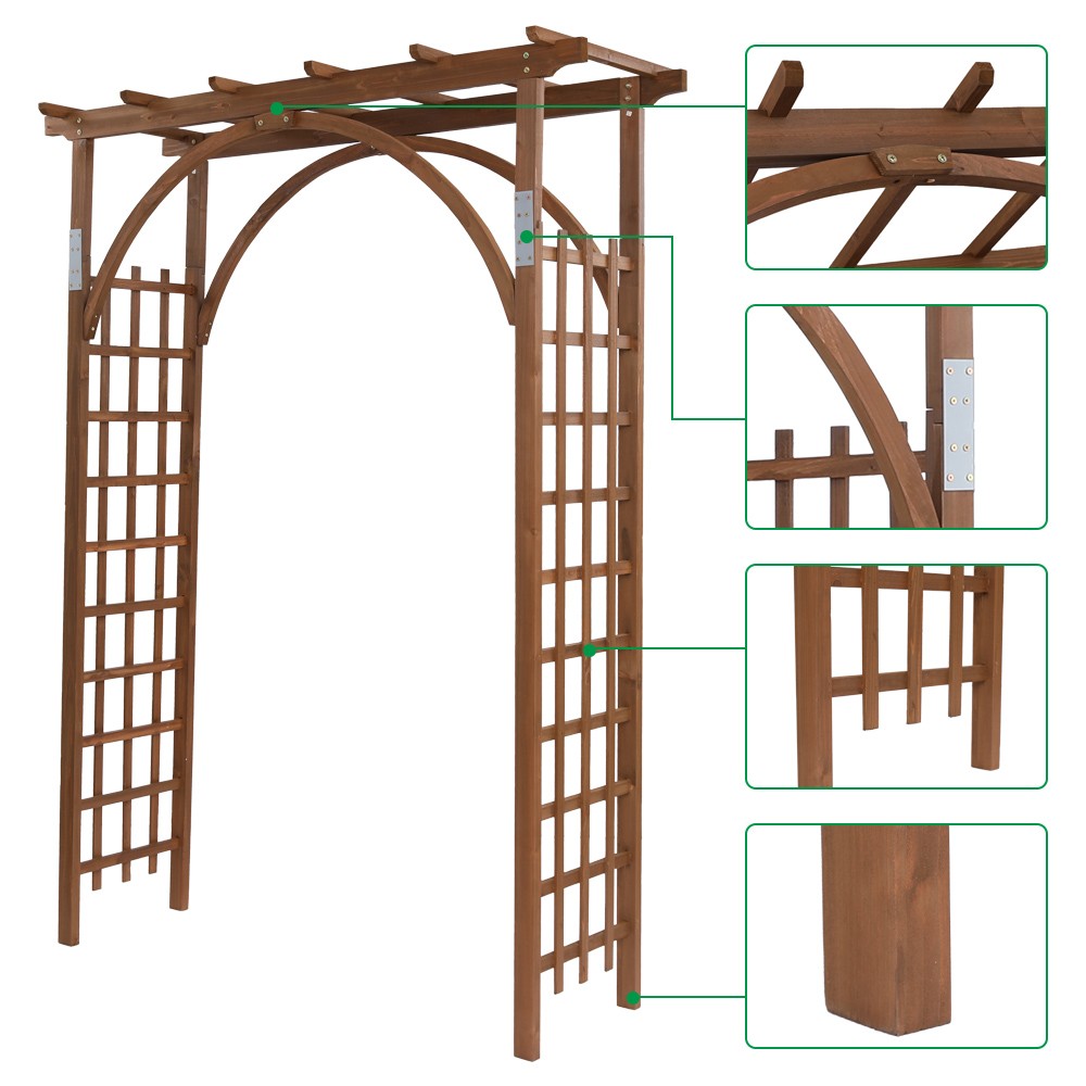 Wooden Garden Arch