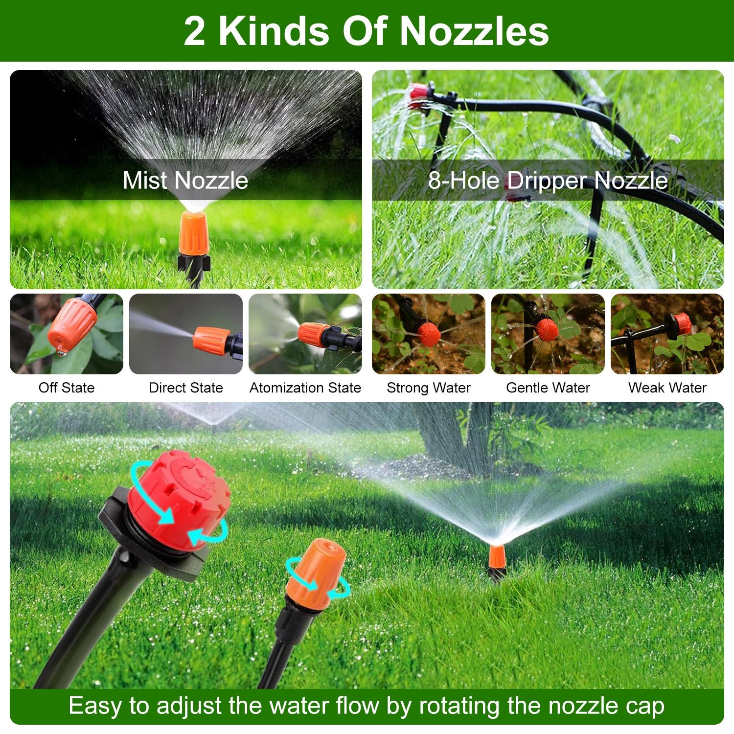 Automatic Watering System Greenhouse