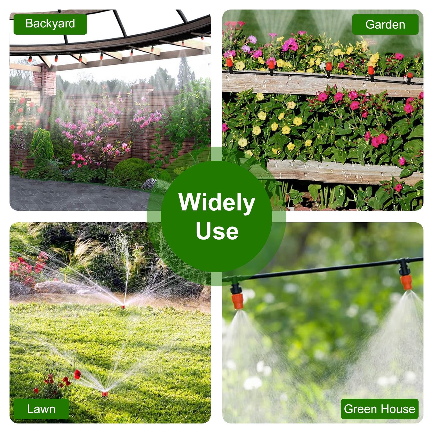 Automatic Watering System Greenhouse