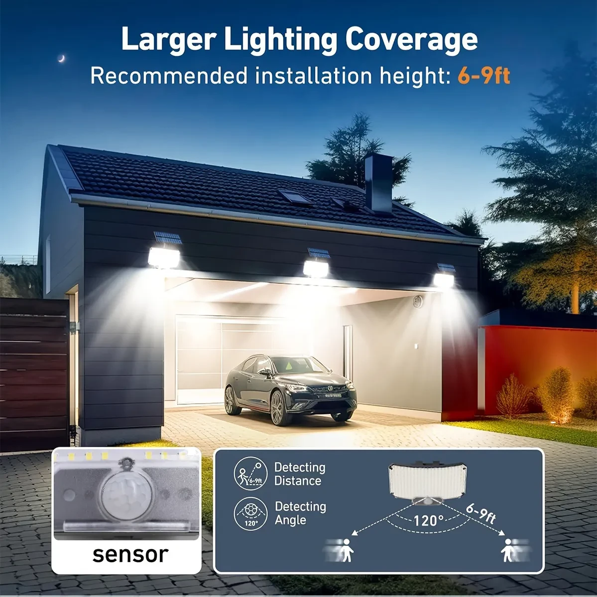 Solar Footpath Lights