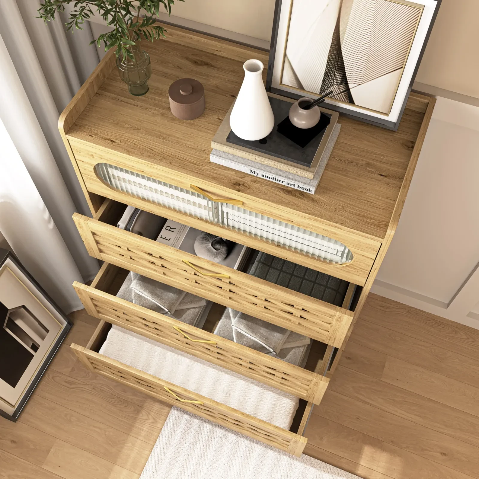 Storage Drawers 4 Tier