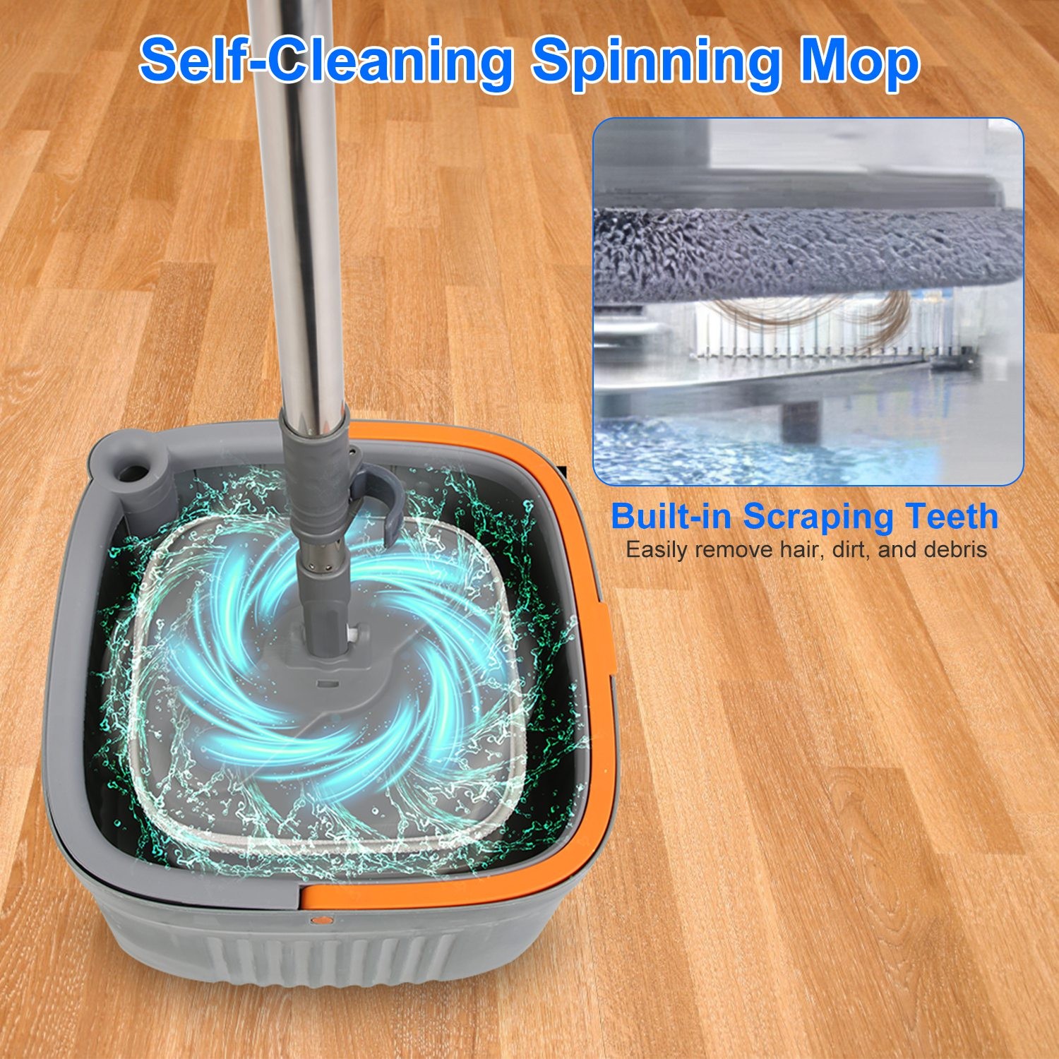 Spin Mop And Bucket