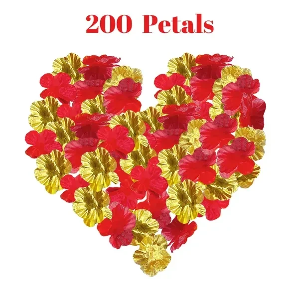 Silk Rose Petals