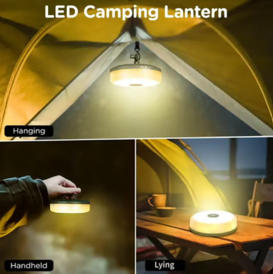 4 in 1 Camping String Lights