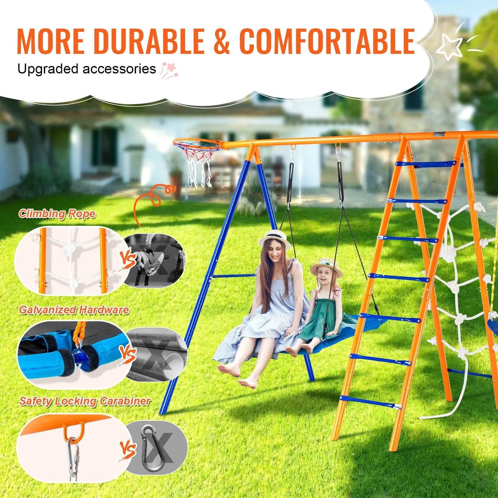 Hills Swing Set