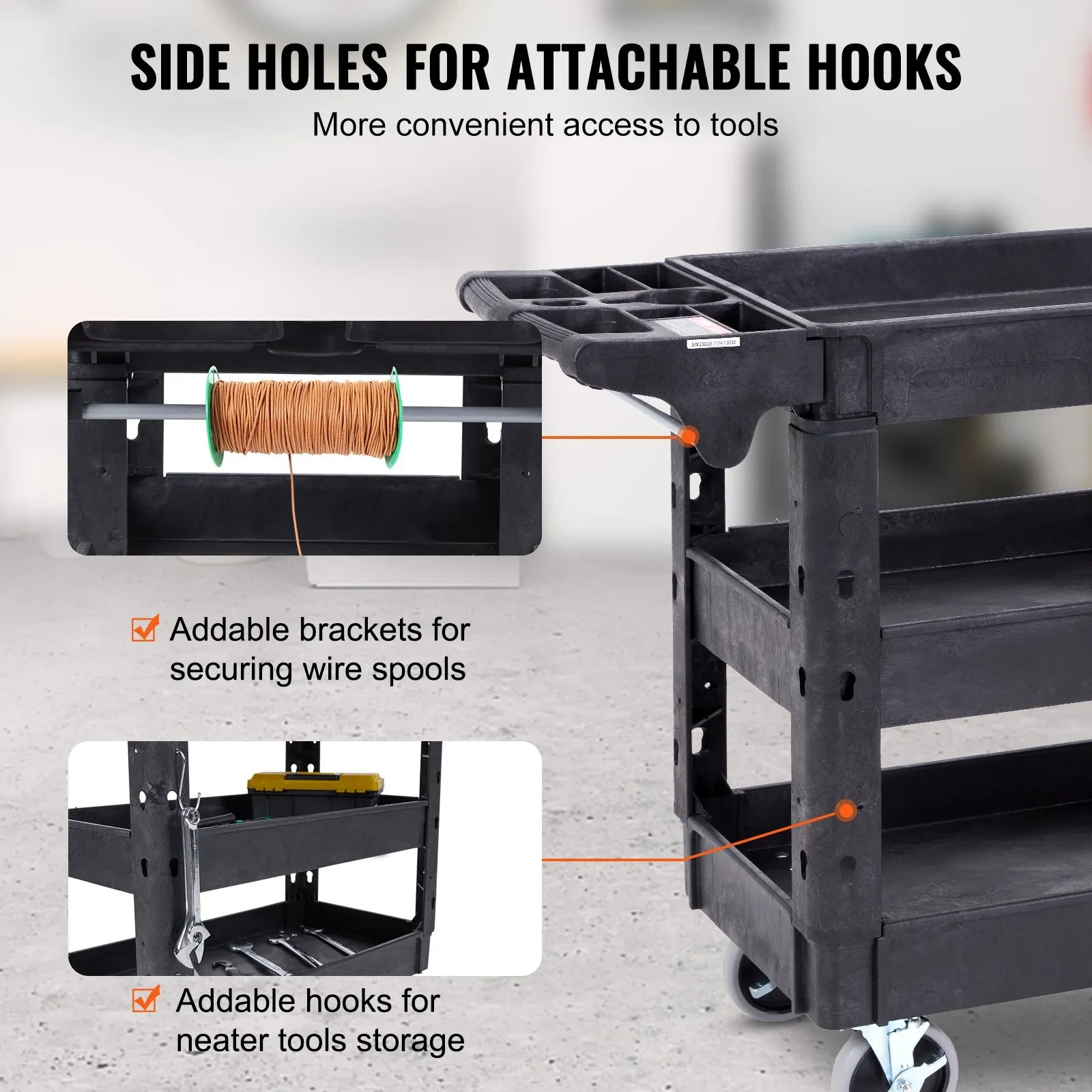 Plastic Utility Cart