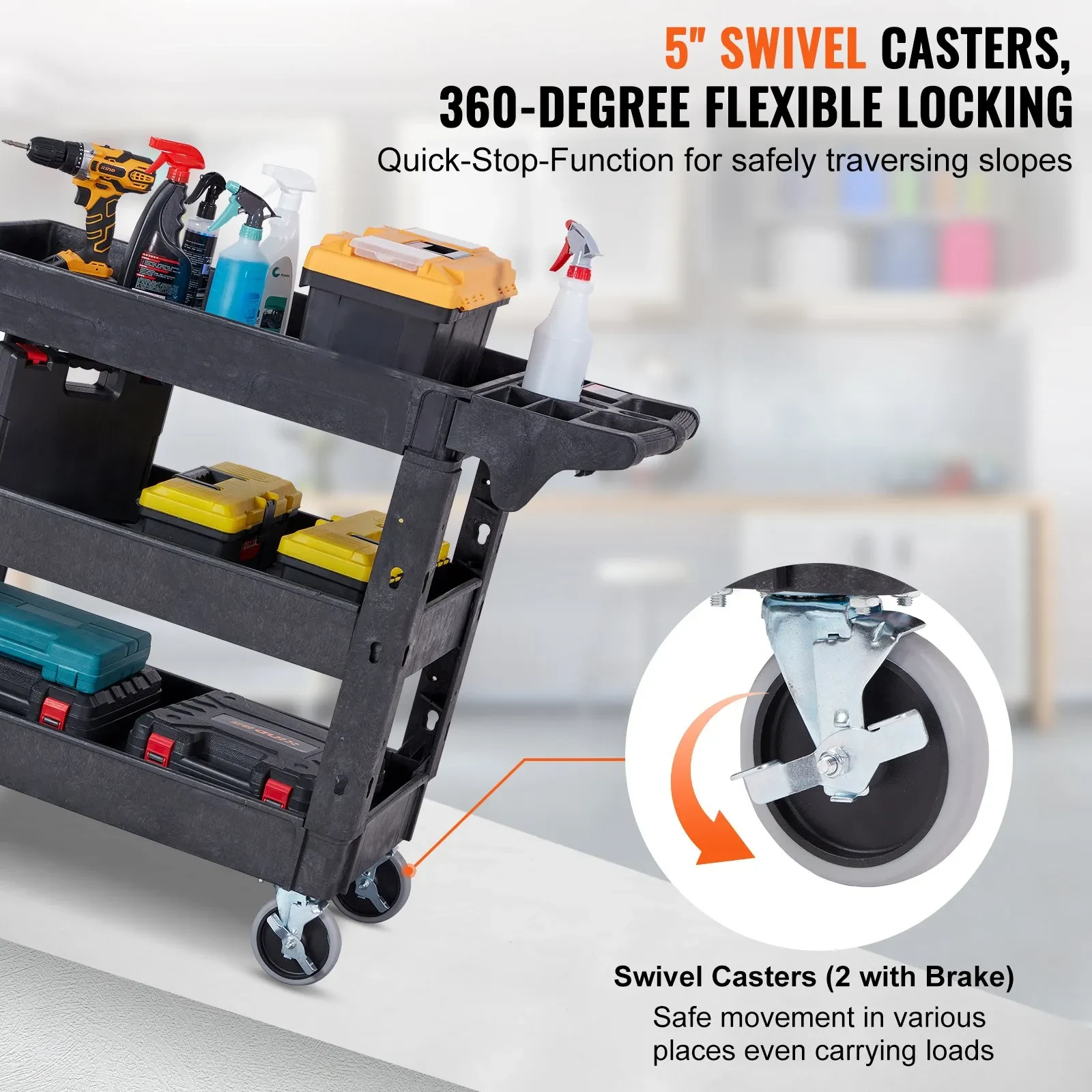Plastic Utility Cart
