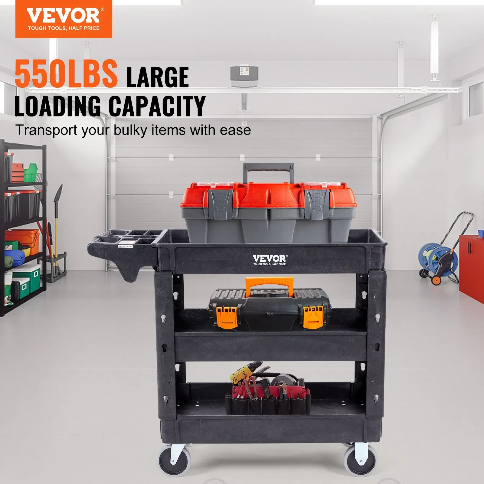 Plastic Utility Cart