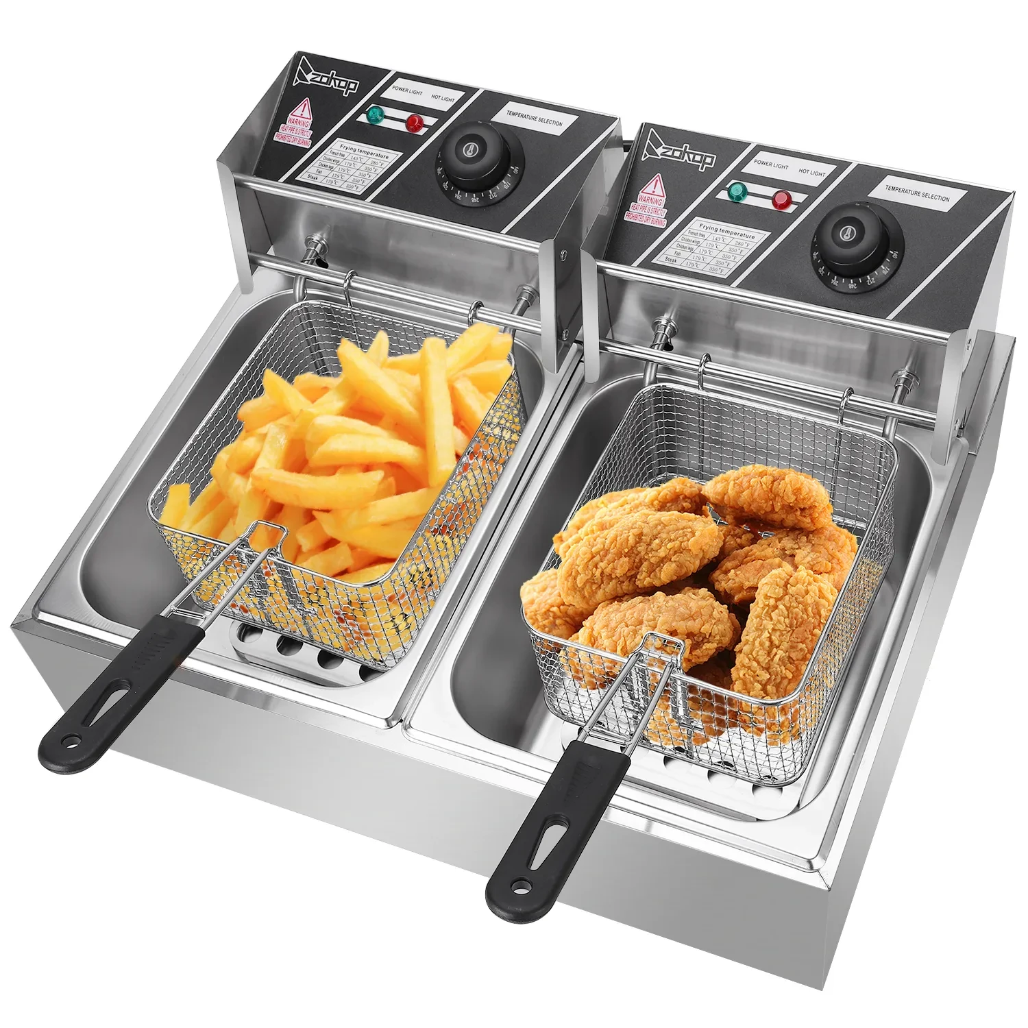 Double Deep Fryer