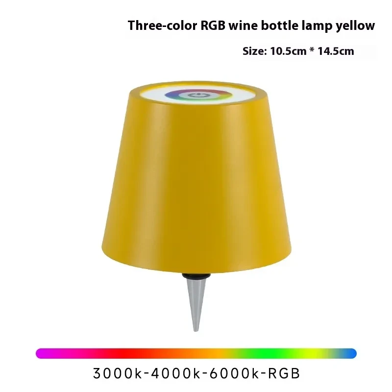 3 Color Rechargeable LED Bottle Lights