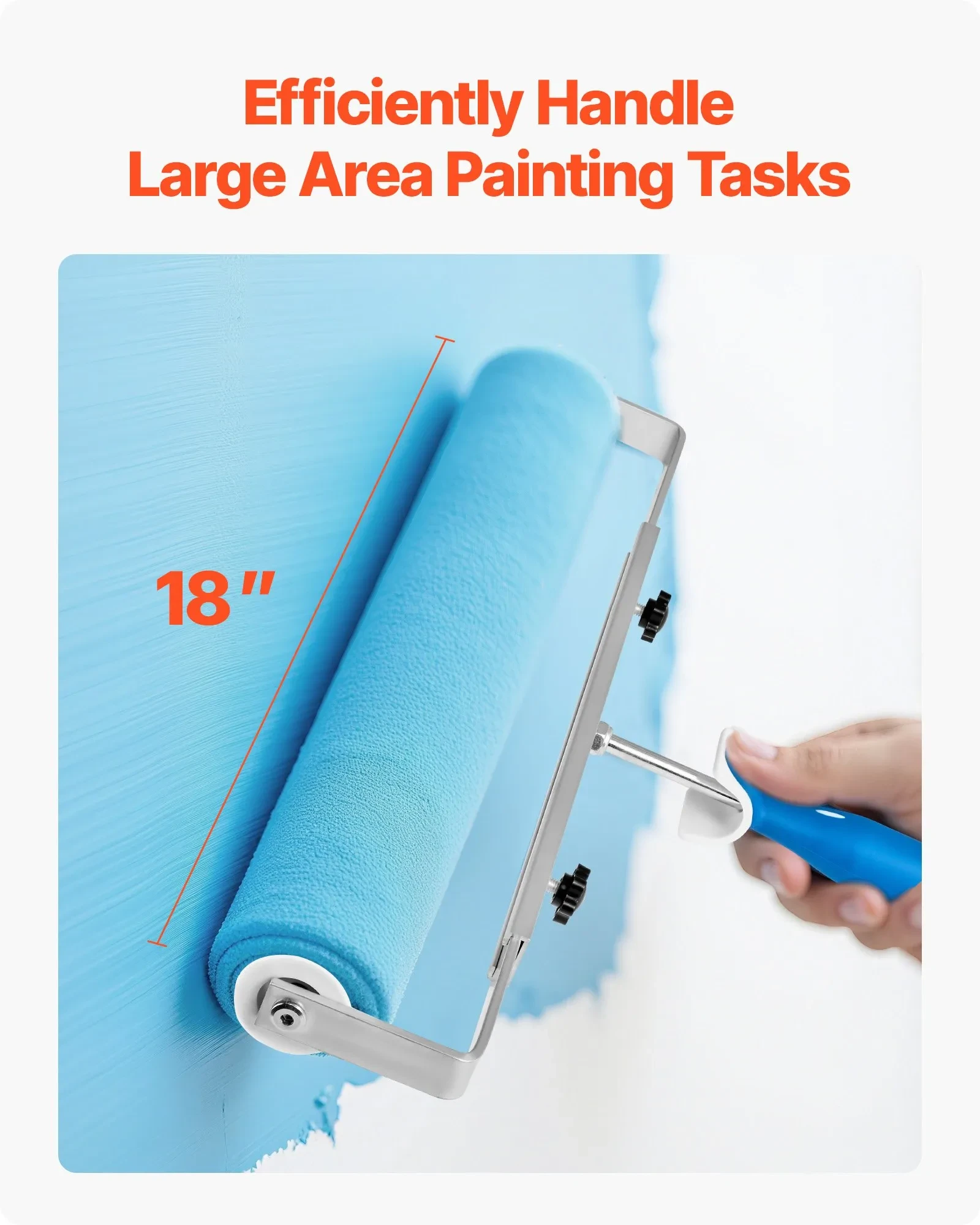 Adjustable Paint Roller Frame
