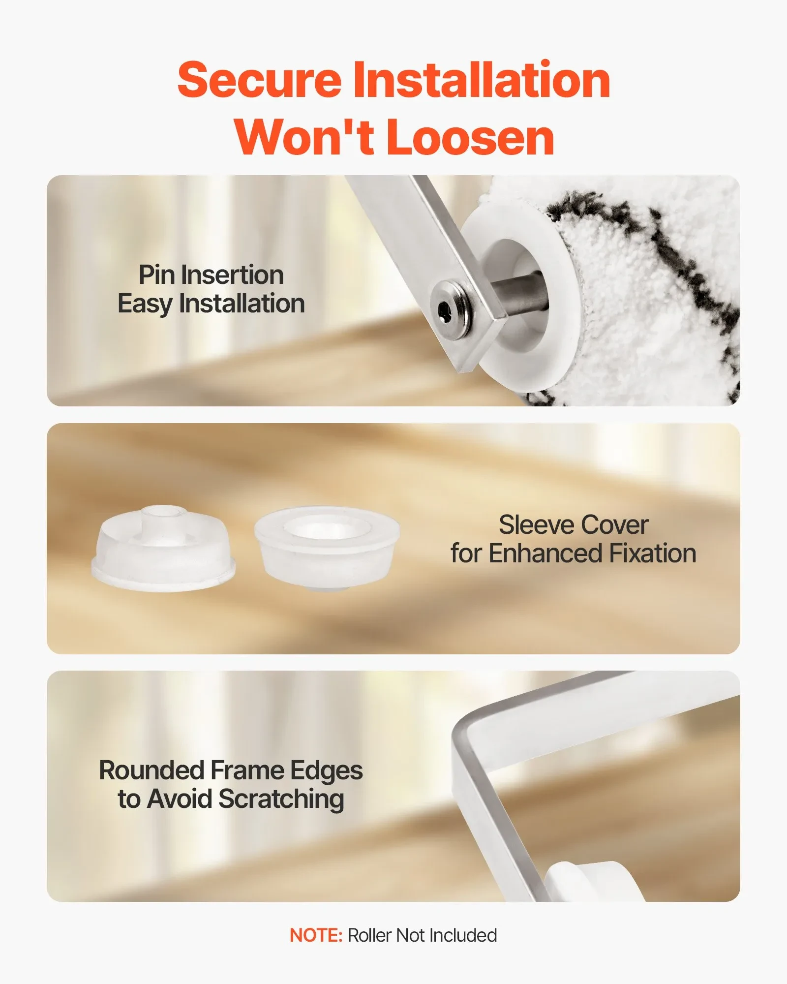 Adjustable Paint Roller Frame