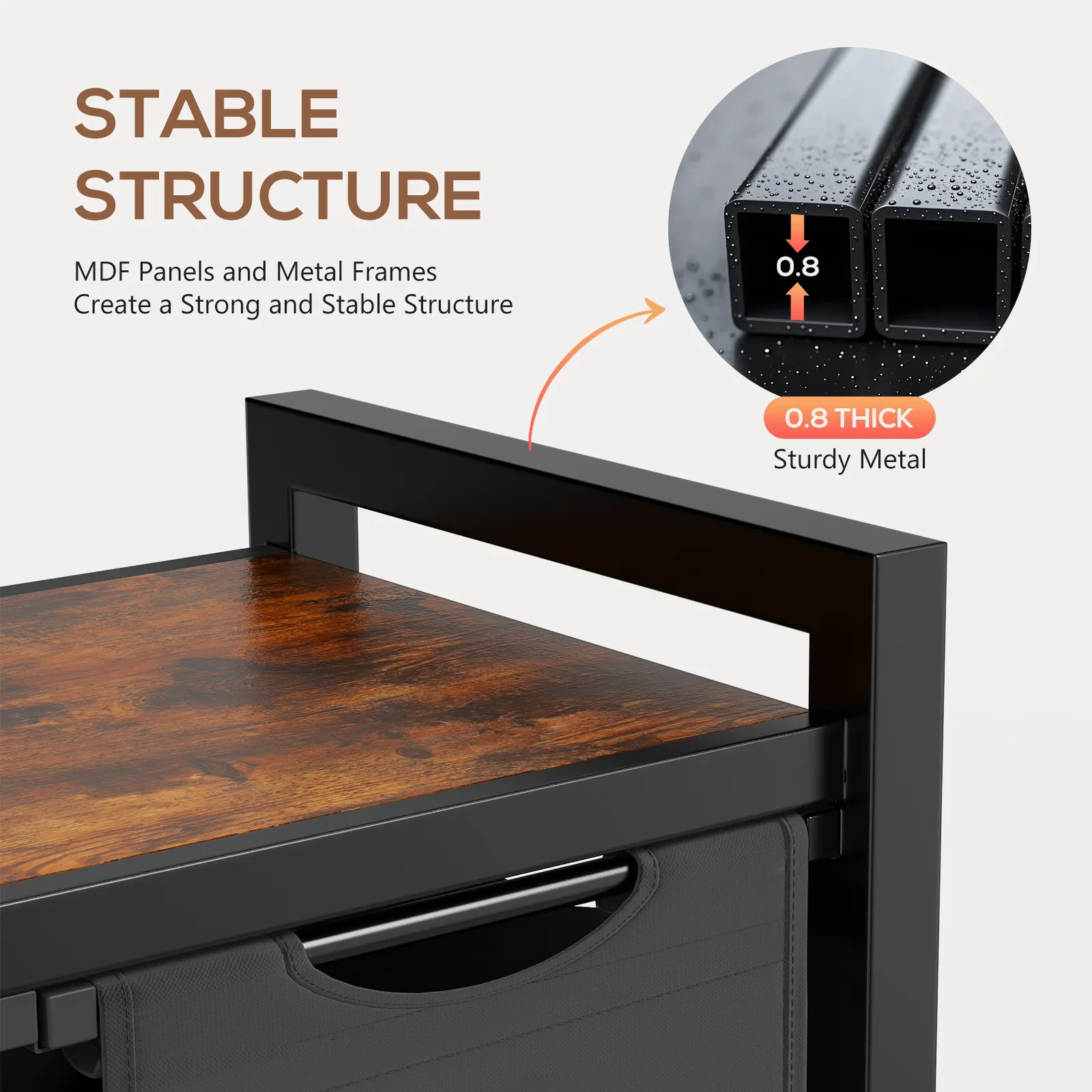 Pull Out Laundry Storage