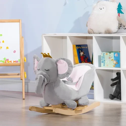 Wooden Baby Rocker