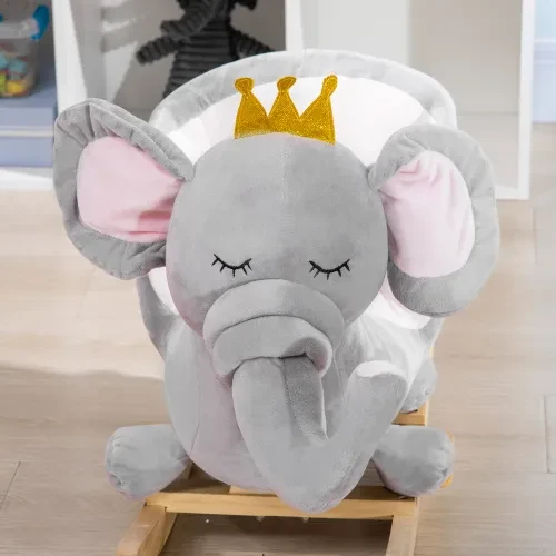 Wooden Baby Rocker