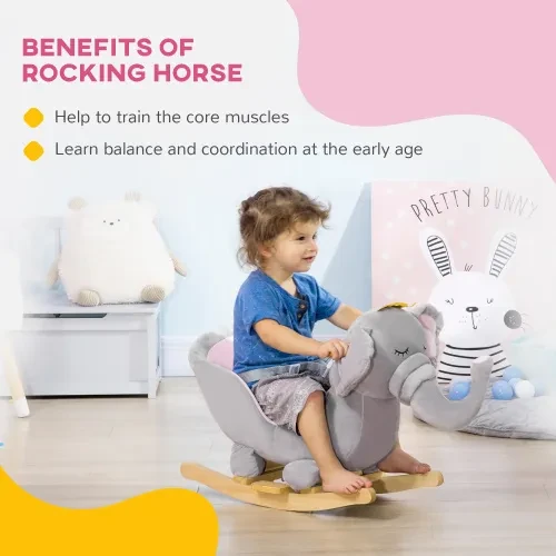 Wooden Baby Rocker