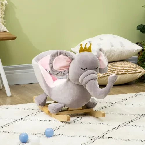 Wooden Baby Rocker