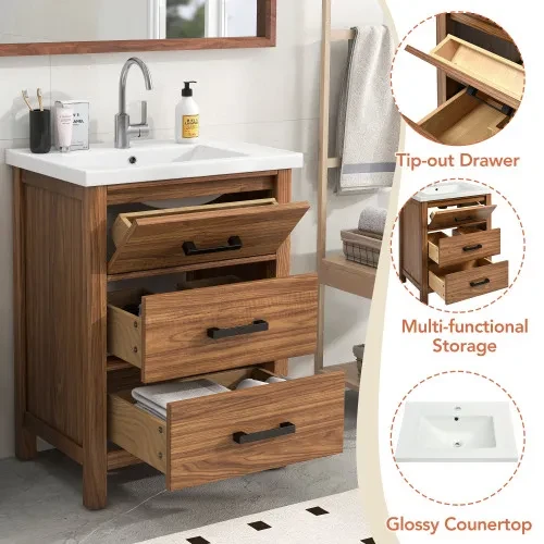 Wooden Bathroom Vanity