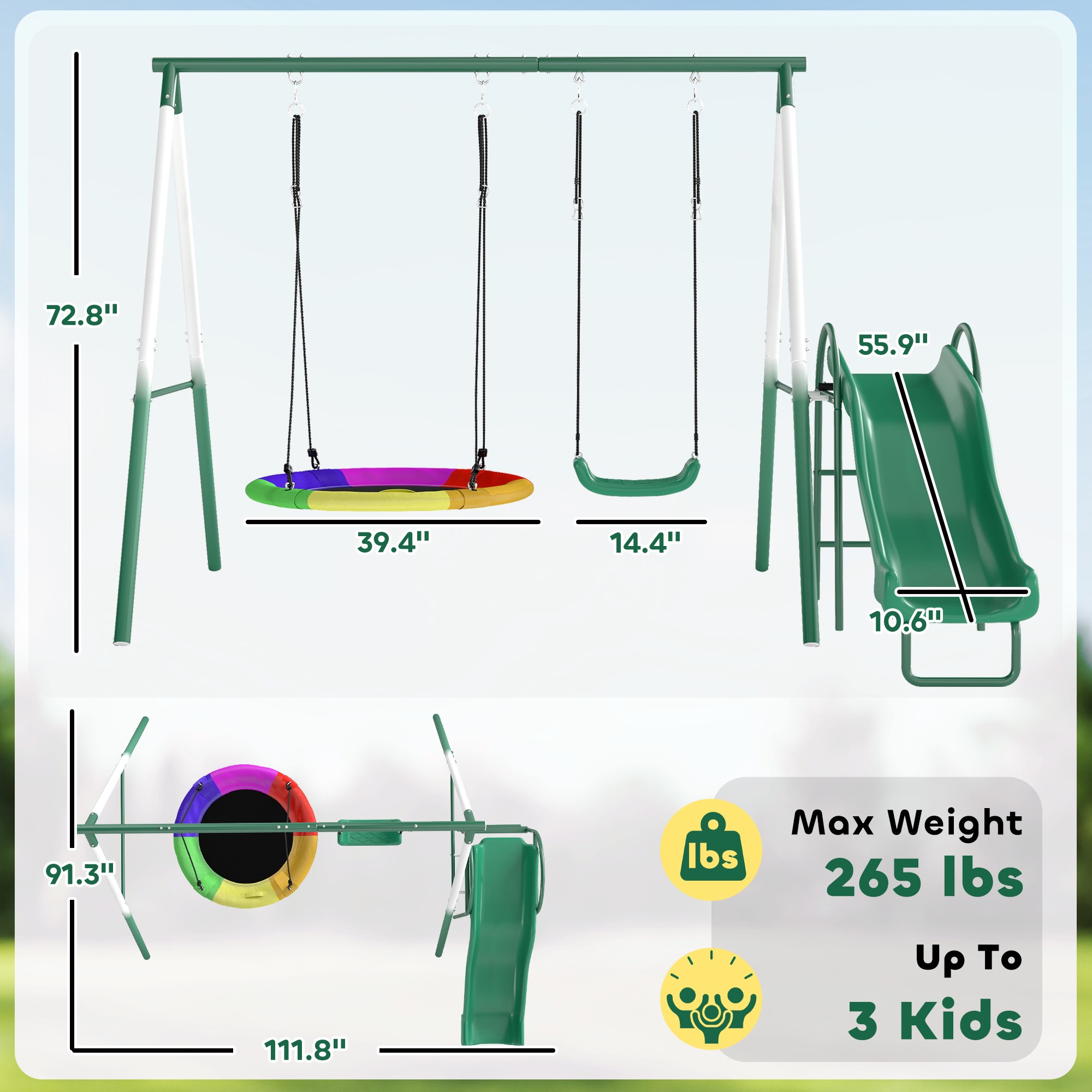 Swing With Frame