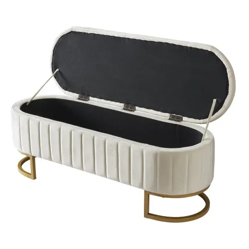 Velvet Footstool