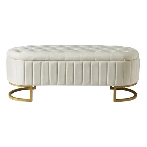 Velvet Footstool