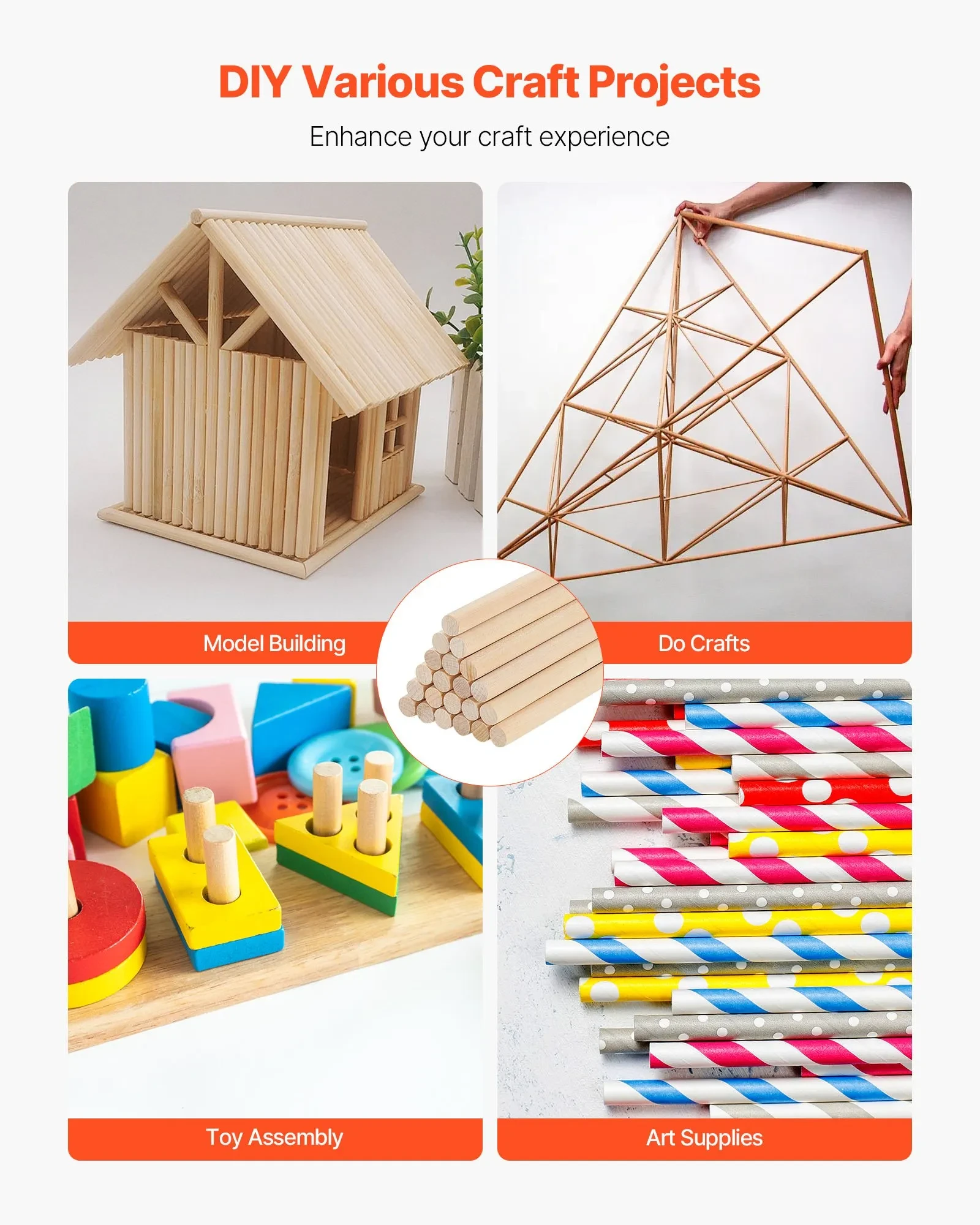 Dowel Rods Stick