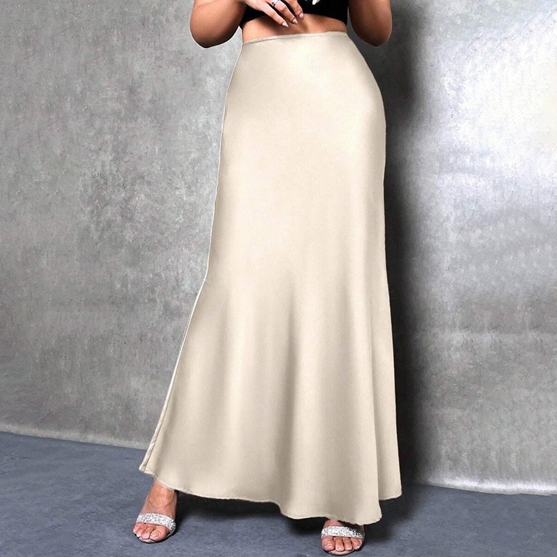 Flared Midi Skirt