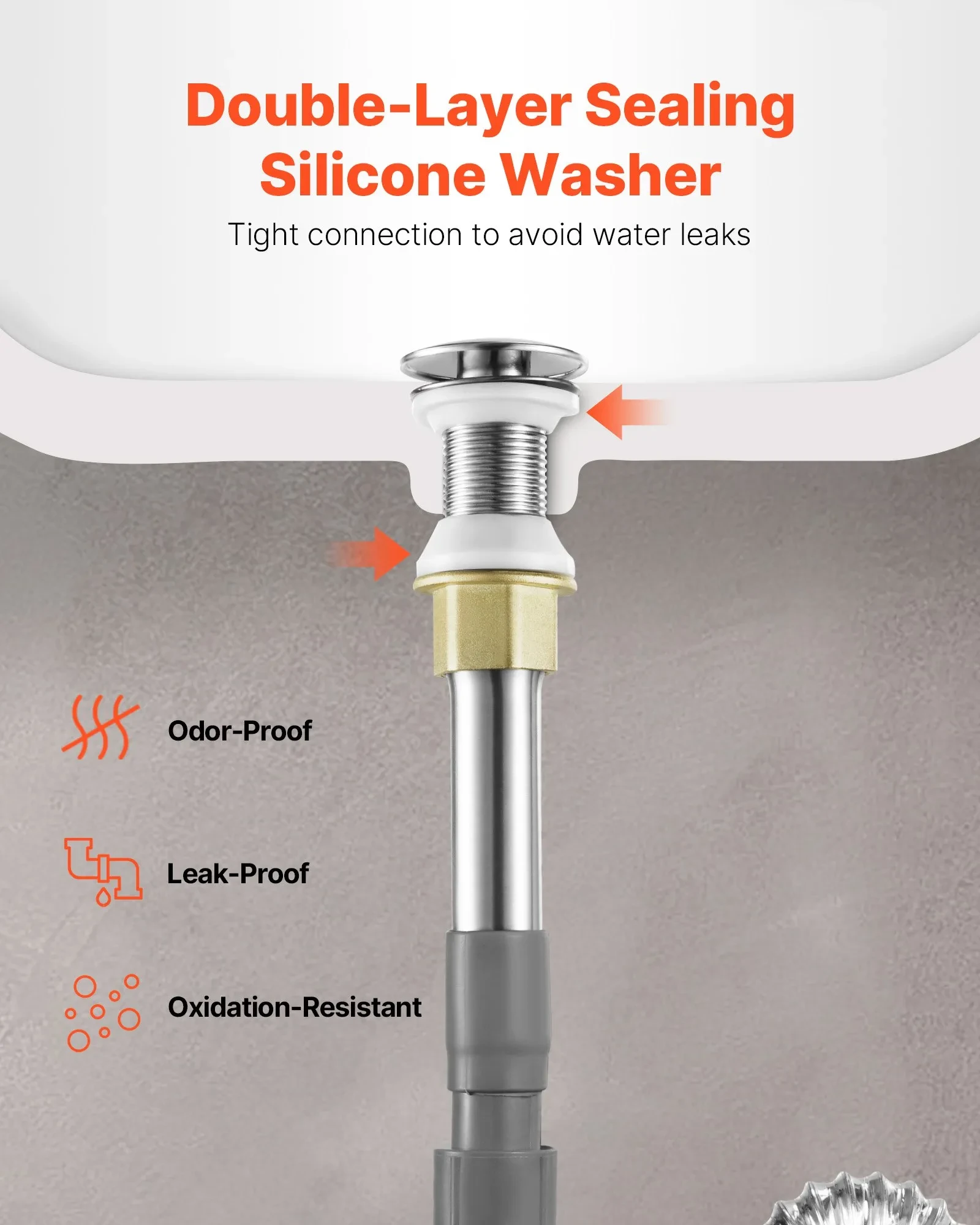 Bathroom Sink Drain Kit