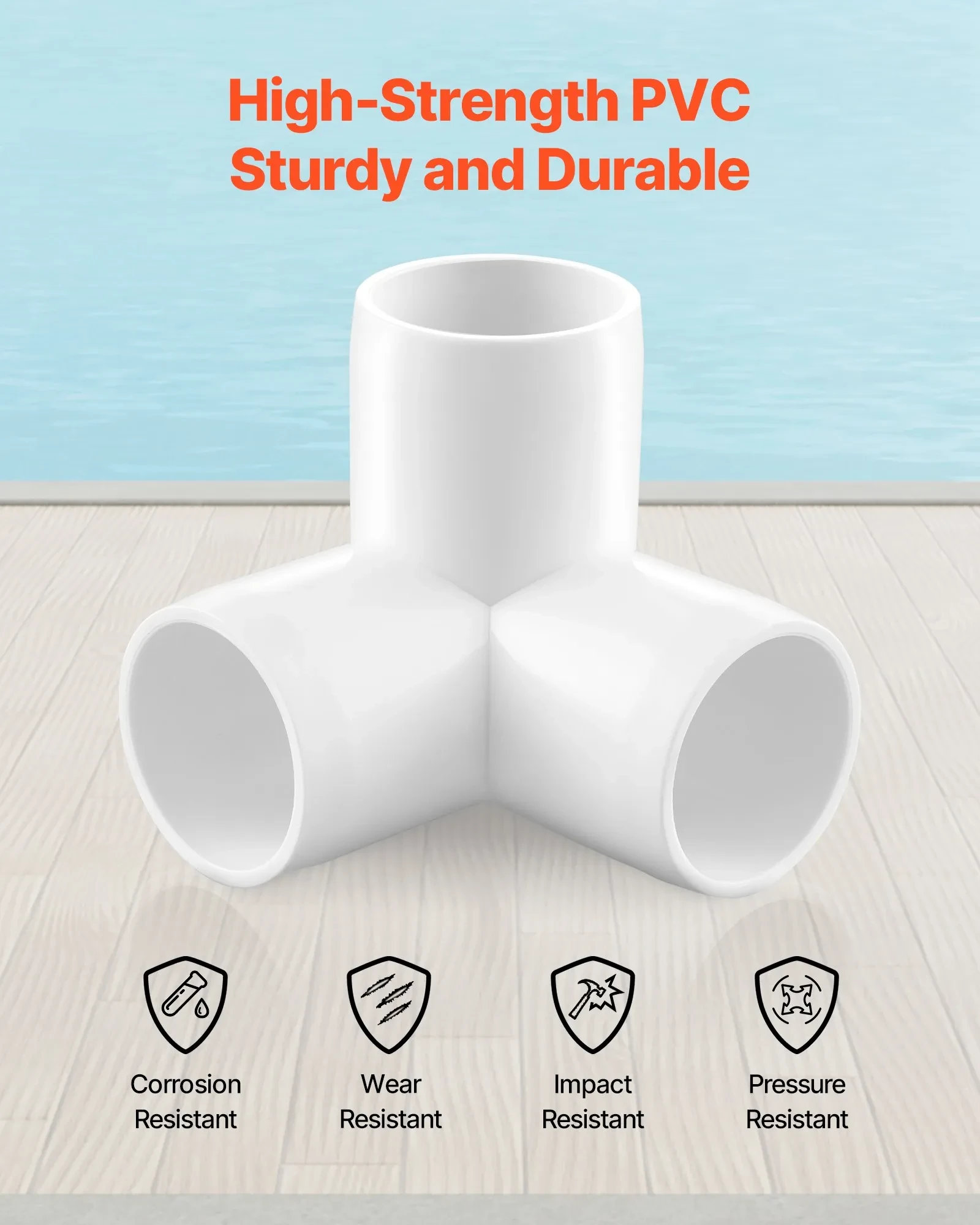 PVC 3 Way Elbow