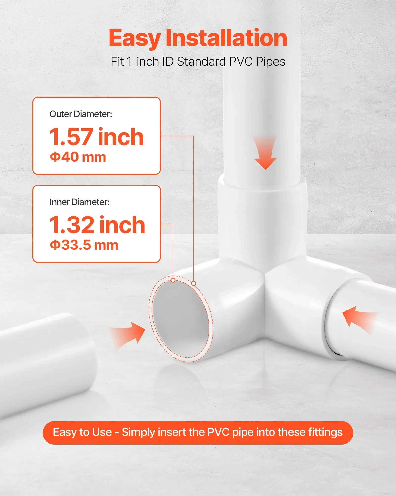 PVC 3 Way Elbow