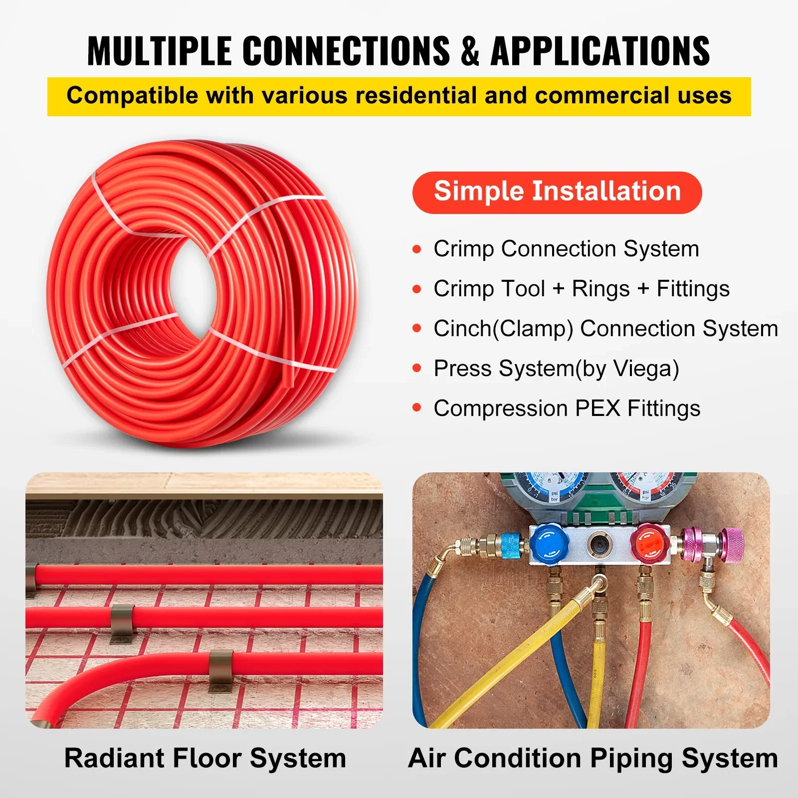 PEX Pipe 500 Ft