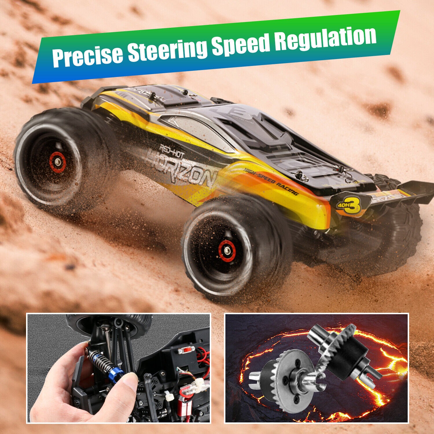 RC Car With Spoiler