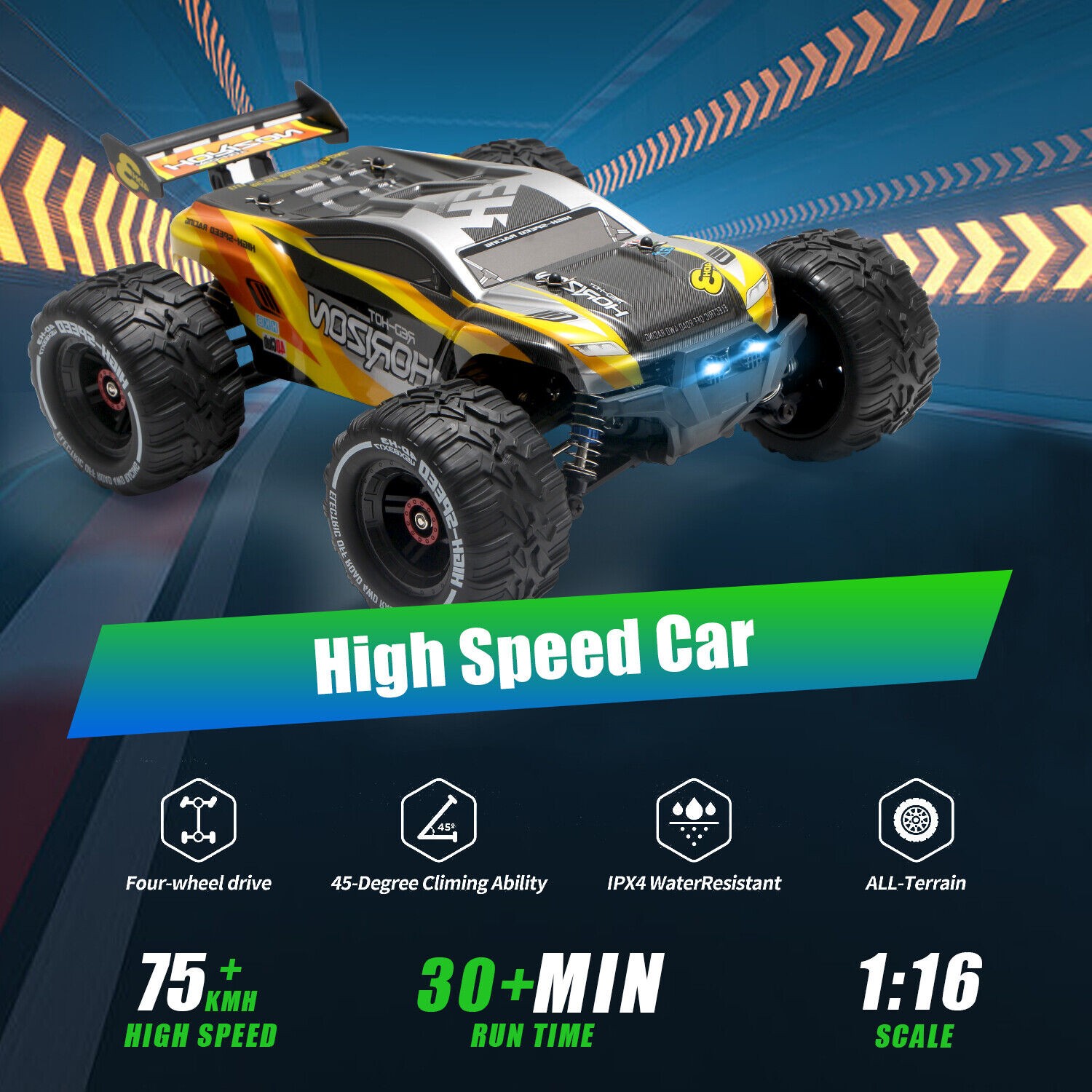 RC Car With Spoiler