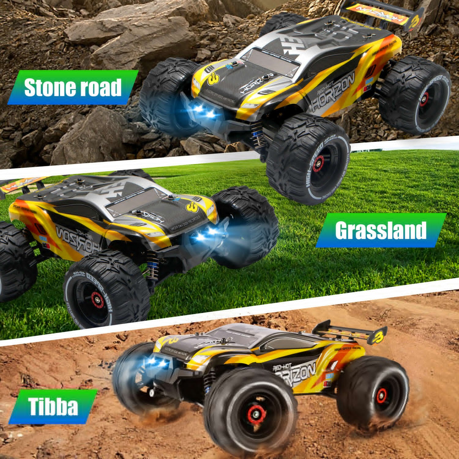 RC Car With Spoiler