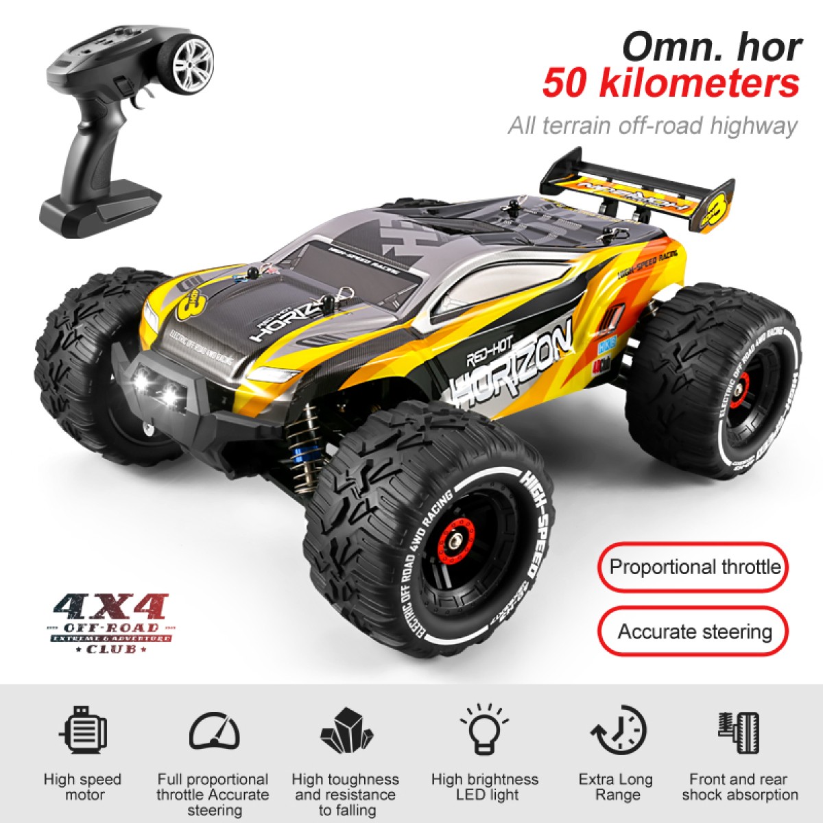 RC Car With Spoiler