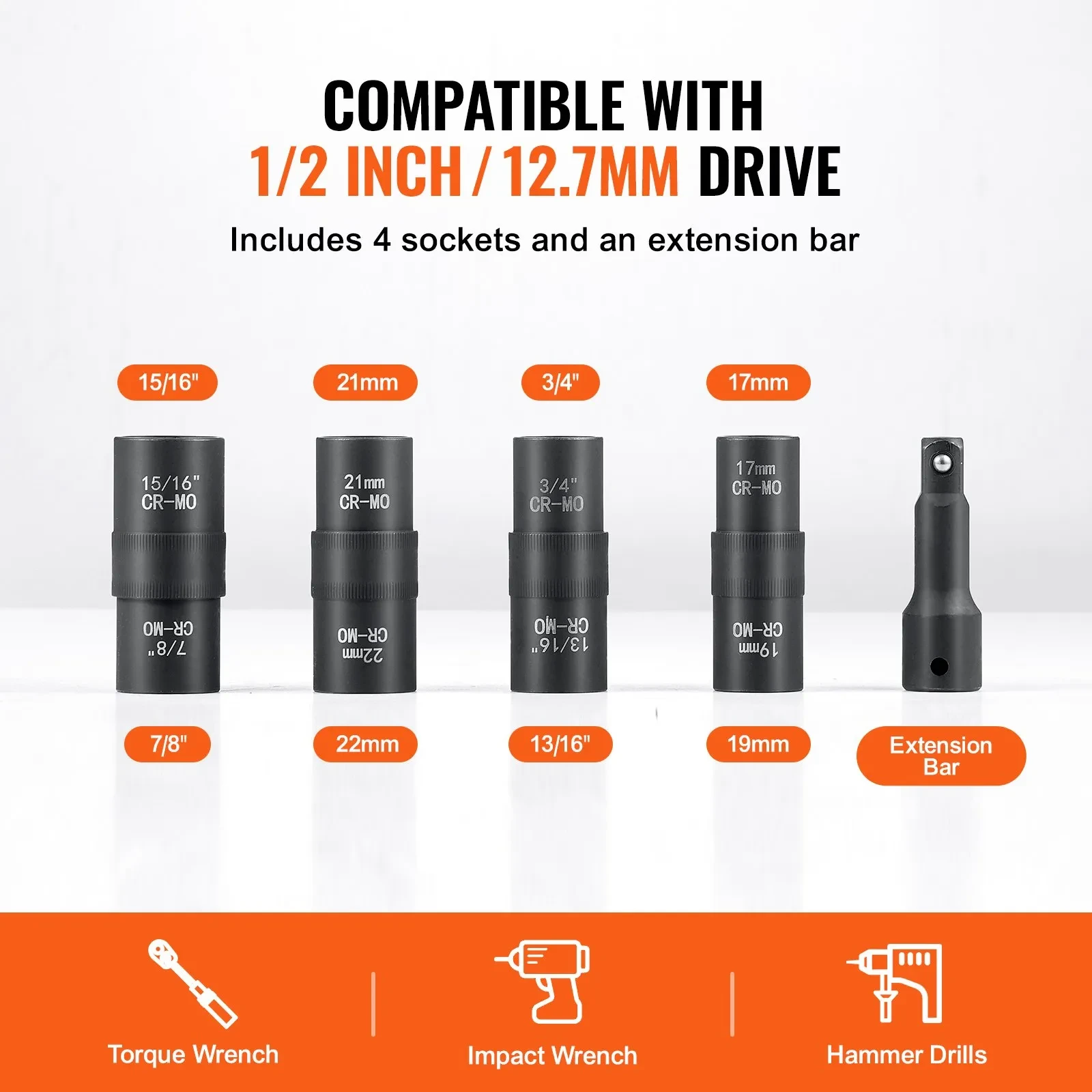 Drive Swivel Socket Set