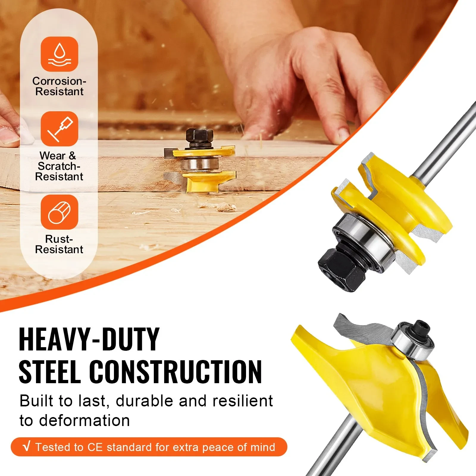 Shank Flattening Router Bit