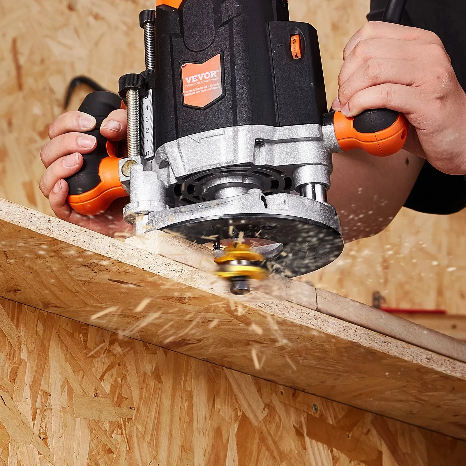 Shank Flattening Router Bit