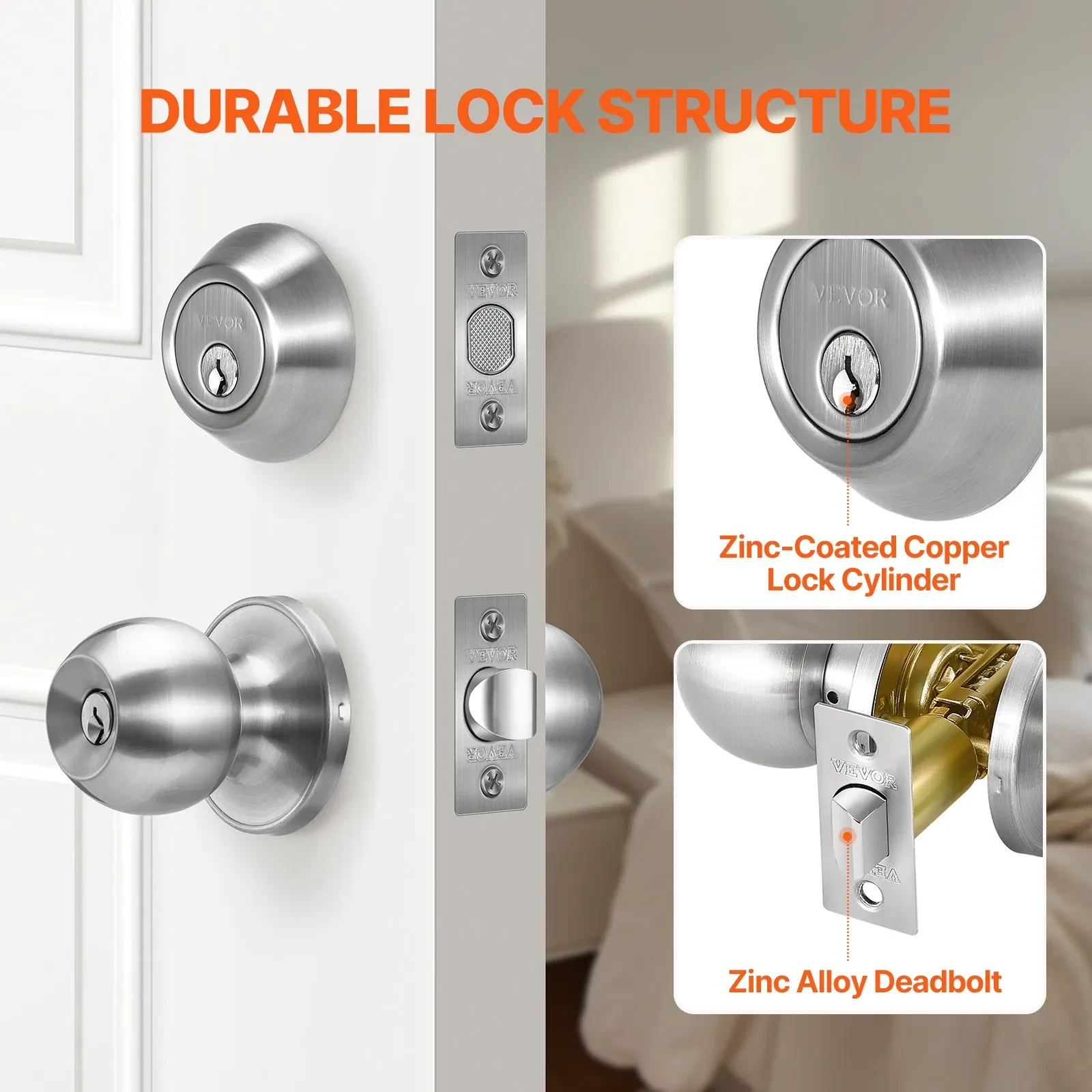 Passage Door Knob