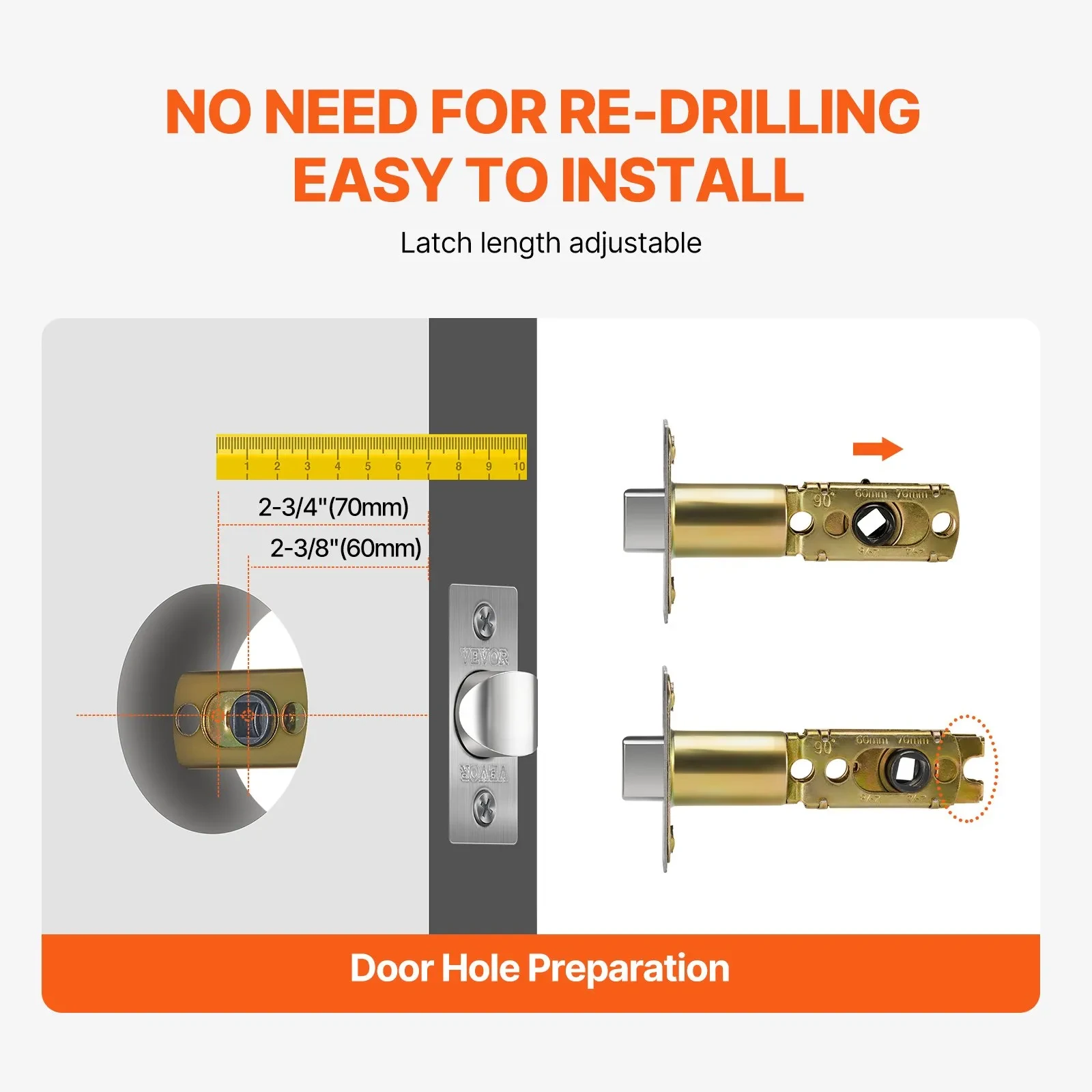 Passage Door Knob