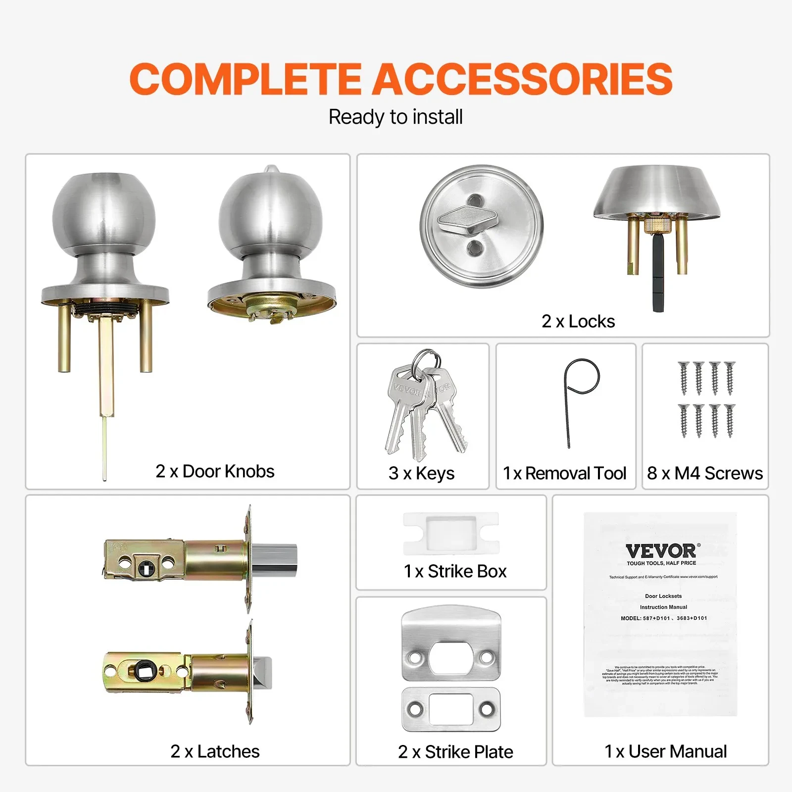 Passage Door Knob